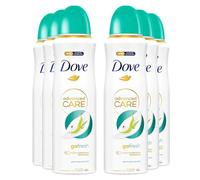 Dove Advanced Care Go Fresh Lot de 6 déodorants anti-transpirants avec parfum poire et aloe vera et triple technologie hydratante pour 72 heures de protection contre les odeurs et la transpiration