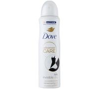 Dove Advanced Care Invisible Dry Déodorant en spray avec formule hydratante et douce pour la peau, formule anti-taches, peau sèche jusqu'à 72 heures, déodorant pour homme et femme, 150 ml