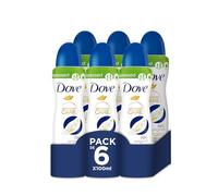 Dove Advanced Care Lot de 6 déodorants anti-transpirants en spray Compressed Original Compressed - Protège 72 heures contre les odeurs corporelles et l'humidité des aisselles grâce à la technologie