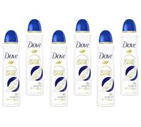 Dove Advanced Care, Lot de 6 déodorants en spray anti-transpirants originaux avec 72 heures de protection contre l'humidité des aisselles et les odeurs corporelles, 0 % alcool, 150 ml