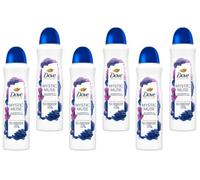 Dove Advanced Care, Lot de 6 déodorants en spray Mystic Muse (parfum myrtille et lait de lune), édition limitée, anti-transpirant, protection 72 heures, 150 ml