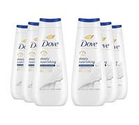 Dove Advanced Care Lot de 6 gels douche nourrissants pour le corps avec nutriments naturels pour une peau douce instantanément 400 ml