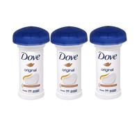 Dove Anti-Perspirant Original Deodorant Cream Stick 6468 - Pack de 3 x 50 ml