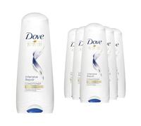 Dove Après-shampoing réparateur intensif pour cheveux abîmés, nourrit et renforce - 6 x 350 ml