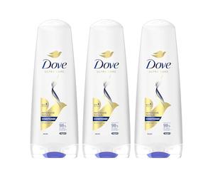 Dove Après-shampooing Reconstituant Ultra Care Intensive Repair, Pour Cheveux Abîmés, Cheveux Renforcés et Nourris, 98% des Dégâts Prévenus, Avec Bio-Restore Complex, 3x 200 ml
