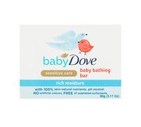 Dove Baby, Savon riche en hydratation, pour peaux sensibles, 90 g