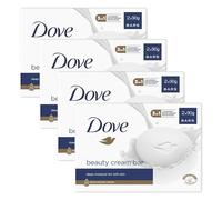 Dove Barre de crème de beauté originale 3 en 1 nettoie, hydrate et nourrit Savon de bain sans sulfate pour une peau douce et lisse, adapté à un usage quotidien 2x90 g, paquet de 4