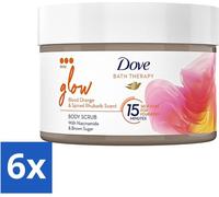 Dove Bath Therapy Glow Exfoliant corporel 295 ml - Pack avantage - 6 pièces