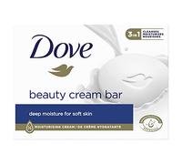 Dove Beauty Cream Bar Savon pour les mains avec crème hydratante 1/4 pour les mains douces et souples 90 g (Lot de 10)