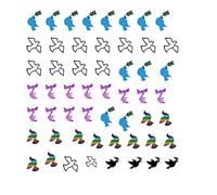 Dove Birds Collections (Birds Dove Nail Art Decals C1)