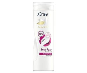 Dove Body Love Barrier Repair Baume corporel au panthénol pour peaux très sèches avec 22% de complexe réparateur de peau et panthénol 400 ml