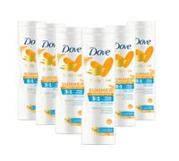 Dove Body Love Lot de 6 lotions pour le corps 24h avec protection UVA/UVB et SPF 15 pour tous les types de peau 250 ml