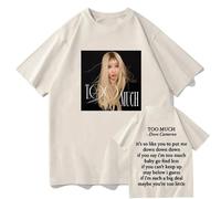 Dove Cameron Too Much 2025 T-Shirt Homme/Femme Harajuku Rétro Manches Courtes Été Haut Unisexe Coton Hip-hop T-Shirt Cadeau pour Fans Vêtements-Khaki||x_s