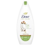 Dove Care By Nature Gel douche réparateur à l'huile de noix de coco et à l'extrait d'amande 225 ml