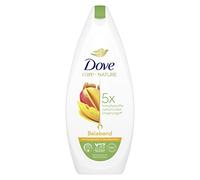 Dove Care by Nature Gel douche revigorant au beurre de mangue et à l'extrait d'amande avec 5 ingrédients d'origine naturelle pour une sensation de peau souple et soignée, 225 ml (1 pièce)