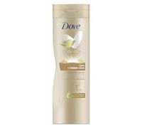 Dove Care + Visible Glow Fair to Medium Lot de 6 lotions autobronzantes progressives pour peaux ensoleillées pour tous types de peau 400 ml