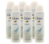 Dove Classic Deodorant Spray - 6 x 150 ml