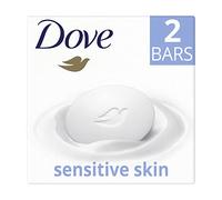 DOVE Crème Exfoliante Set 2 Pièces Savon Exfoliant Peaux Sèches et Sensibles 200 g
