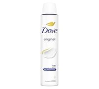 Dove Déodorant anti-transpirant original 0 % alcool - Protège 48 h contre les odeurs corporelles et l'humidité des aisselles - 200 ml
