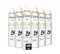 DOVE - Déodorant Femme Original Advanced Care - Spray Anti-transpirant - technologie anti traces blanches - prend soin des aisselles (lot de 6x200ml)