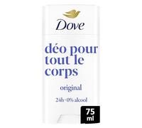 Dove - Déodorant pour Tout le Corps Stick- Original - Anti Odeurs et Traces Blanches 72h - Conçu pour les Peaux Sensibles - 75ml