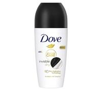Dove Déodorant roll-on invisible Dry Advanced Care avec protection 72h qui ne laisse pas de traces blanches visibles sur les vêtements, 50 ml