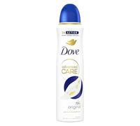 Dove Déodorant Spray 0% Original, sans alcool ni sels d'aluminium, formule hydratante et douce, peau sèche jusqu'à 48h, déodorant pour homme et femme, lot de 6 x 150 ml