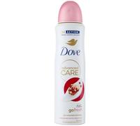 Dove Advanced Care Go Fresh Déodorant à la grenade avec formule hydratante et douce pour la peau, sans alcool, peau sèche jusqu'à 72 heures, déodorant pour homme et femme, 150 ml
