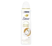 Dove Déodorant Spray Advanced Care Go Fresh Noix de coco et fleurs de jasmin, formule hydratante et délicate pour la peau, sans alcool, peau sèche jusqu'à 72 heures, déodorant homme et femme, 6 pièces