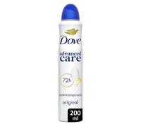DOVE Déodorant Spray Femme Apaise et Aide à Réparer Anti-transpirant 72h Original Advanced Care - 200 ml
