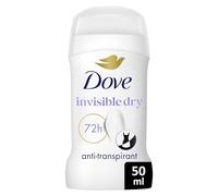 DOVE Déodorant Stick Anti-Transpirant Apaise & Aide à réparer - Invisible Dry - Technologie hydratante triple action - 72h de protection anti-transpirante - 50ml