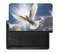 Dove Étui de protection pour passeport avec blocage RFID, porte-carte d'identité, portefeuille de voyage sécurisé pour passeport, tickets, cartes de crédit, style, taille unique, Style :, Taille