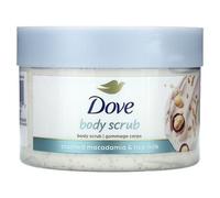 Dove Gommage Exfoliant Pour Les Corps, Macadamia Broyé Et Lait De Riz, 298 G