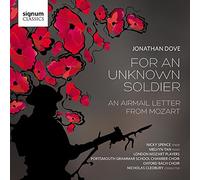 Dove, Jonathan : for An Unknown Soldier