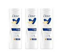Dove Lait Corporel Hydratant Body Love Essential Care, Pour Peau Sèche, 48H d'Hydratation, Peau Douce et Lisse, Avec Glycérine et Sérum Restaurateur de Céramides, 3x 400 ml