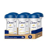 Dove Lot de 6 déodorants crème originale - 50 ml