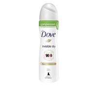 Dove Lot de 6 déodorants en spray Invisible Dry compressed anti-transpirants - Protège 48 heures des odeurs corporelles et de l'humidité sous les aisselles - 75 ml