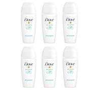 Dove Lot de 6 déodorants roll-on pour femme Sensitive 50 ml