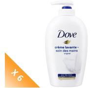 DOVE Crème Lavante Pompe Original 250 ml - LOT DE 6 (6x250ml)