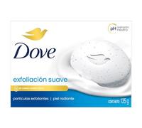 Dove Lot de 8 barres de beauté pour une peau plus douce et plus lisse - Exfoliant plus hydratant que le savon à barres - 135 g