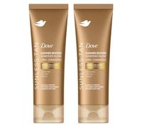 Dove Lotion Autobronzante Pour Visage et Corps Summer Revived, 2 x 200 ml
