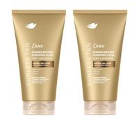 Dove Lotion Autobronzante Pour Visage et Corps Summer Revived, 2 x 75 ml
