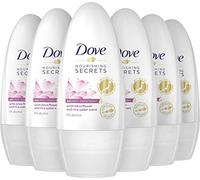 DOVE Lotus Flower Lot de 6 déodorants à bille pour femme 50 ml