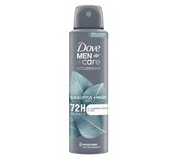 Dove Men+Care Advanced Déodorant en spray à l'eucalyptus et à la menthe - Protège 72 heures contre les odeurs corporelles et la transpiration - 150 ml