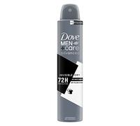 Dove Men+Care Advanced Invisible Dry Déodorant en aérosol avec technologie triple action et ¼ de crème hydratante pour 72 heures de protection contre la transpiration et les odeurs 200 ml