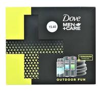 Dove Men+Care Clean Comfort Coffret cadeau avec gel douche, anti-transpirant et écharpe tube (2 x 250 ml + 2 x 150 ml) 1 pièce