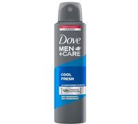 Dove Men + Care, Cool Fresh Deodorant, 150 ml - Un anti-transpirant rafraîchissant pour hommes de Dove, avec un parfum subtil et une protection longue durée.