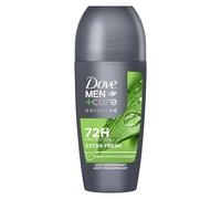 DOVE MEN + CARE Déodorant Anti-Transpirant Extra Fresh Pack de 6 déodorants Roll-on pour Homme avec Technologie Triple Action pour Une Protection 72h Contre la Transpiration et Les Odeur
