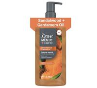 Dove Men+Care Huile de bois de santal + cardamome pour reconstruire la peau sous la douche avec nettoyants et hydratants à base de plantes 670 ml