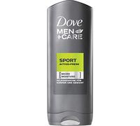 Dove Men+Care Lot de 12 gel douche 3 en 1 Sport Active + Fresh pour le corps, le visage et les cheveux avec MicroMoisture 250 ml
